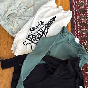 A bundle of Zara tops for girls size 8-10 one vineyard vines